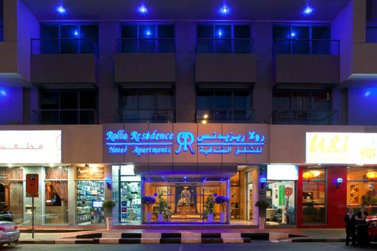 Rolla Residence Hotel Apartment Dubái Exterior foto